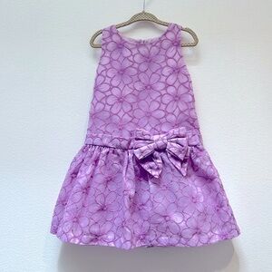🐰Easter🐥Gymboree Purple Floral Dress size4 Easter Spring Summer Wedding Birthday